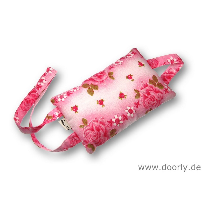 Türstopper - Fensterstopper Rosenkissen rosa